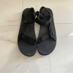 Teva Original Universal Sandal Slide in Black Size Men’s Shoe 13